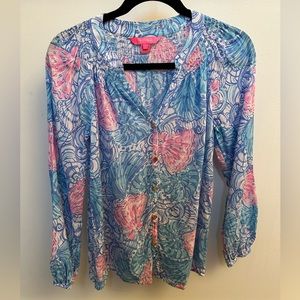Lilly Pulitzer - WORN ONCE - women’s shirt